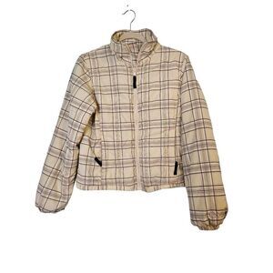 Pulse cream and brown coat. Size S.